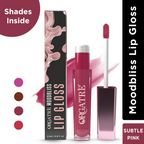 Orgatre MoodBliss Lip Gloss - Subtle Pink | Grocsy