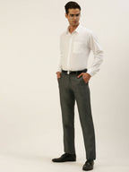 Ramraj Cotton Mens Full Sleeve White Shirt Plus Size - Breeze Cotton | Grocsy