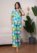 Juniper Lamora Tropical Daisy Co-Ord Set | Grocsy