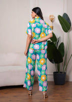Juniper Lamora Tropical Daisy Co-Ord Set | Grocsy