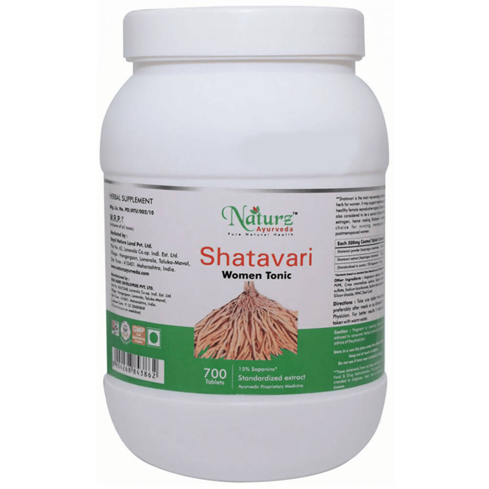 Naturz Ayurveda Shatavari Women Tonic Tablets | Grocsy
