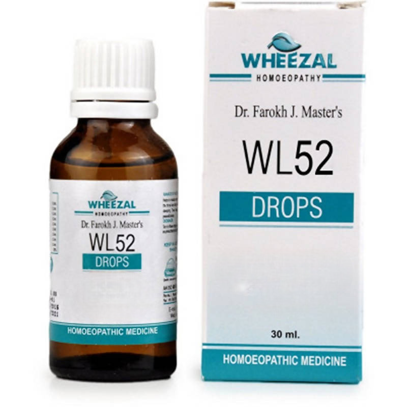 Wheezal Homeopathy WL-52 Drops | Grocsy
