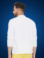 Even Apparels Men's Pure Cotton White Kurta | Grocsy