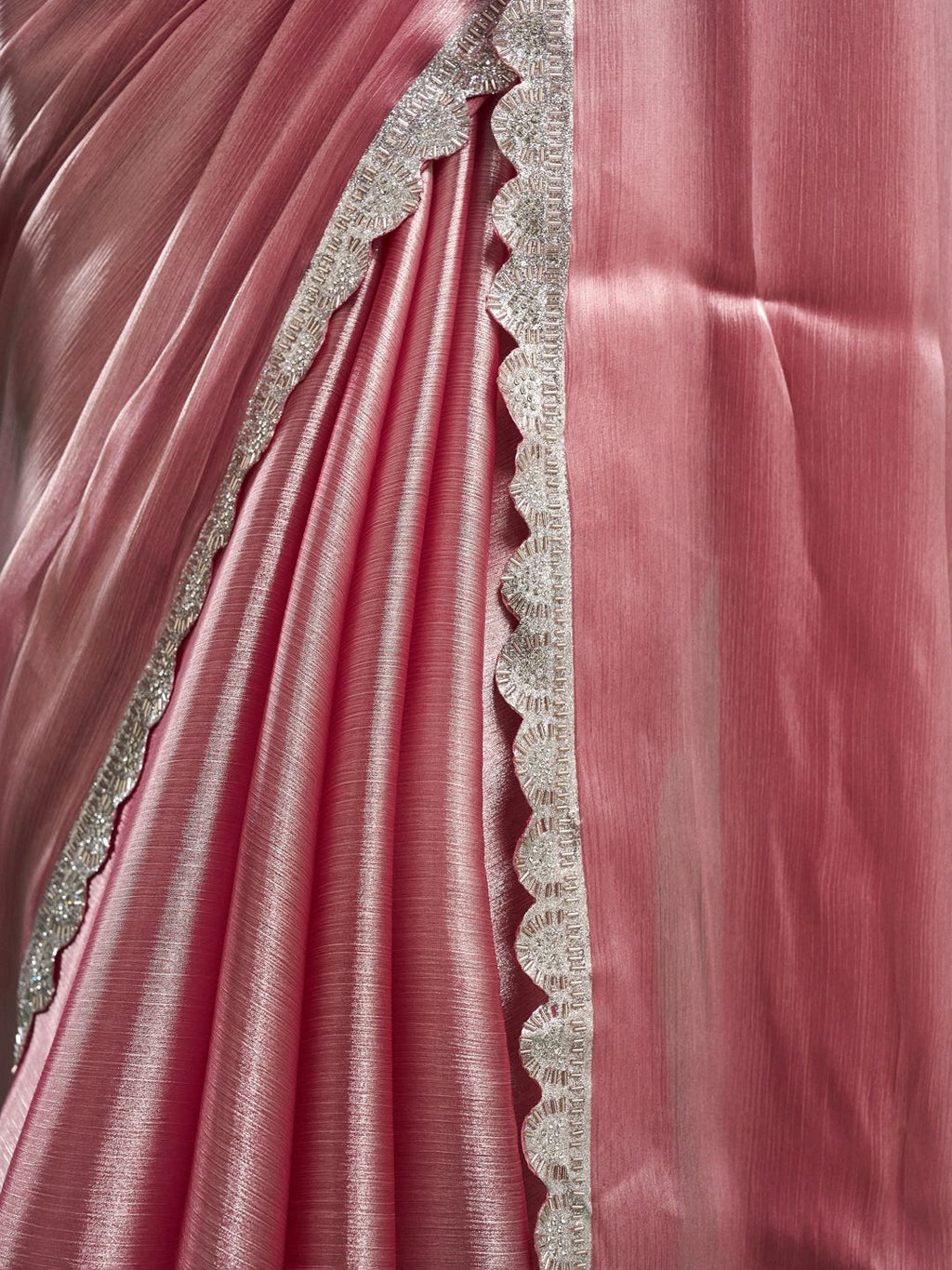 kasee Solid Embellished Saree | Grocsy