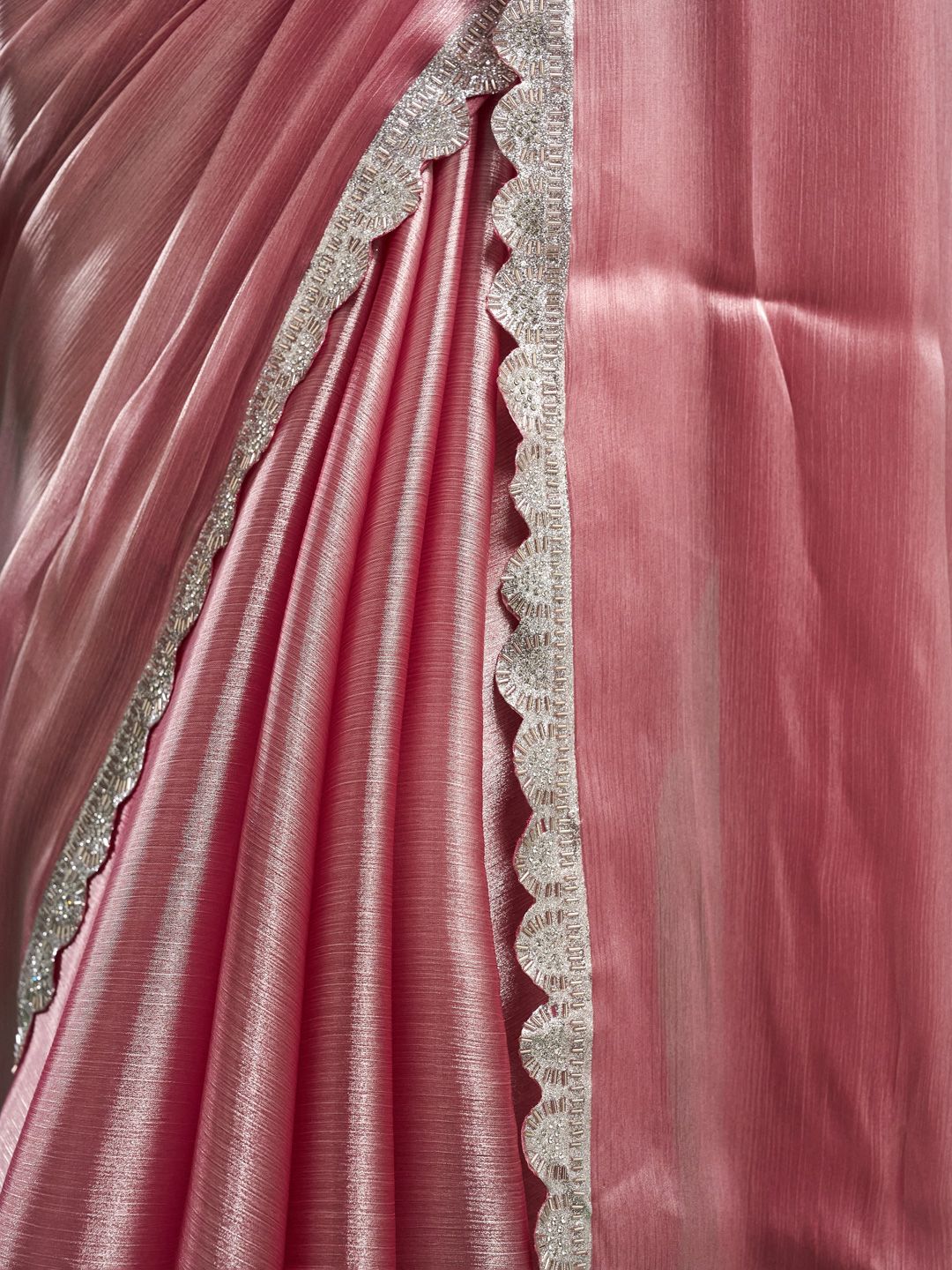 kasee Solid Embellished Saree | Grocsy