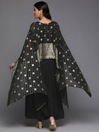 Ahalyaa Women's Traditional wear Ethnic Dress - Black | Grocsy