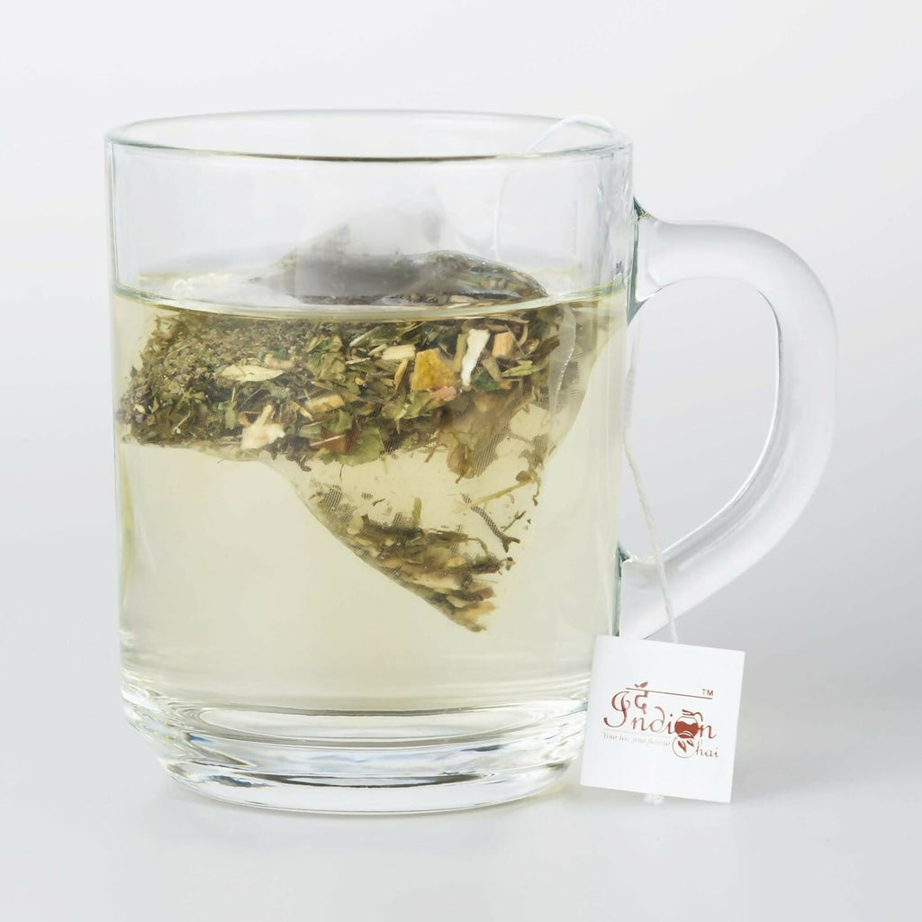 The Indian Chai - Immunity Booster Tea 30 Pyramid Tea Bags | Grocsy
