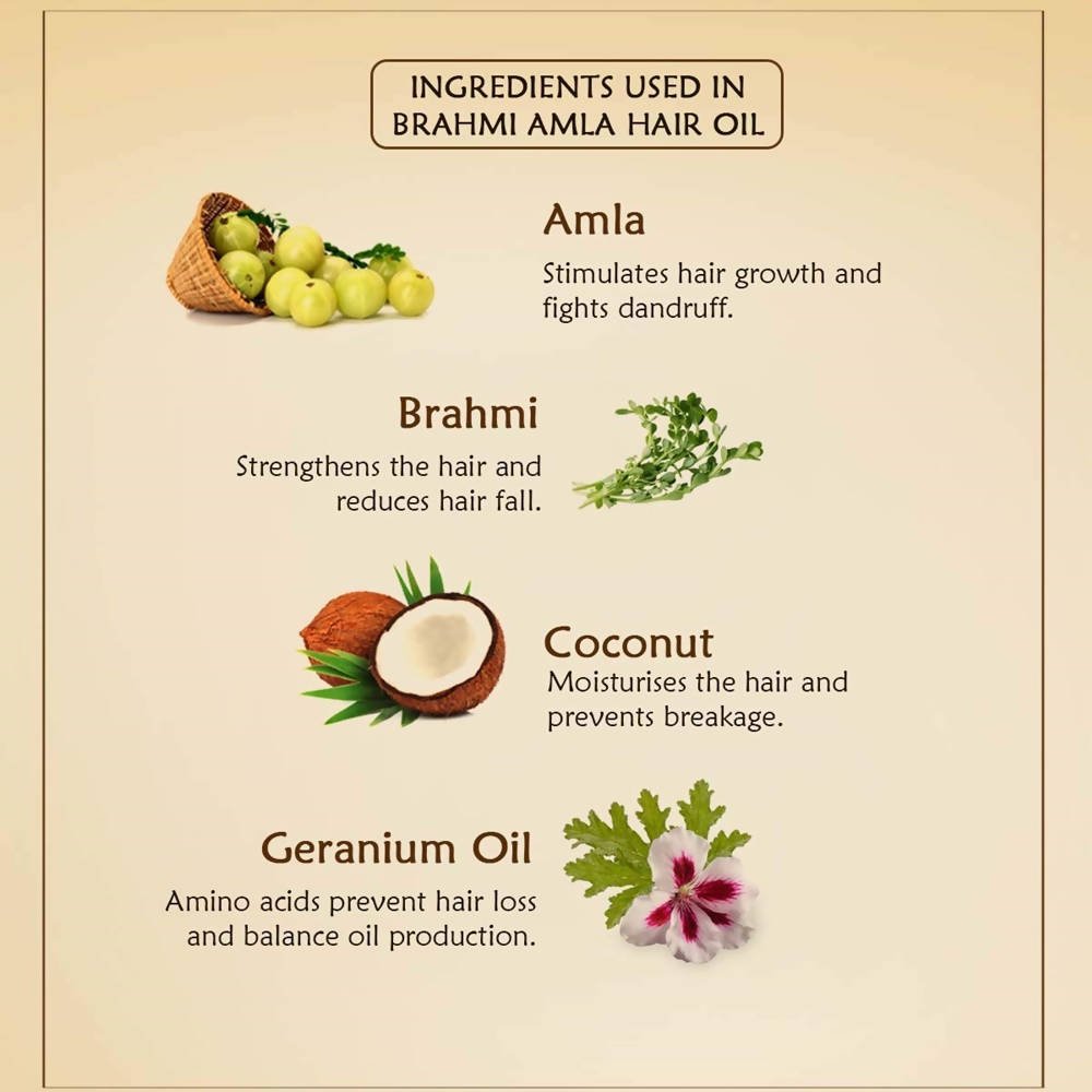 Ancient Living Brahmi Amla Hair Oil | Grocsy