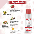 The Natural Wash Moisturizing Pomegranate Tinted Lip Balm | Grocsy