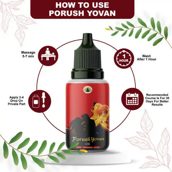 Divya Shree Porush Yovan Oil | Grocsy