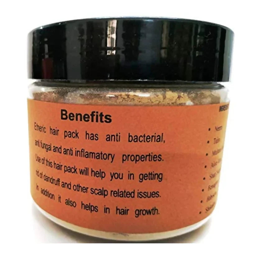 Etheric Healthy Hair Pack – Herbal Hair Growth & Hair Fall Control Treatment | Grocsy