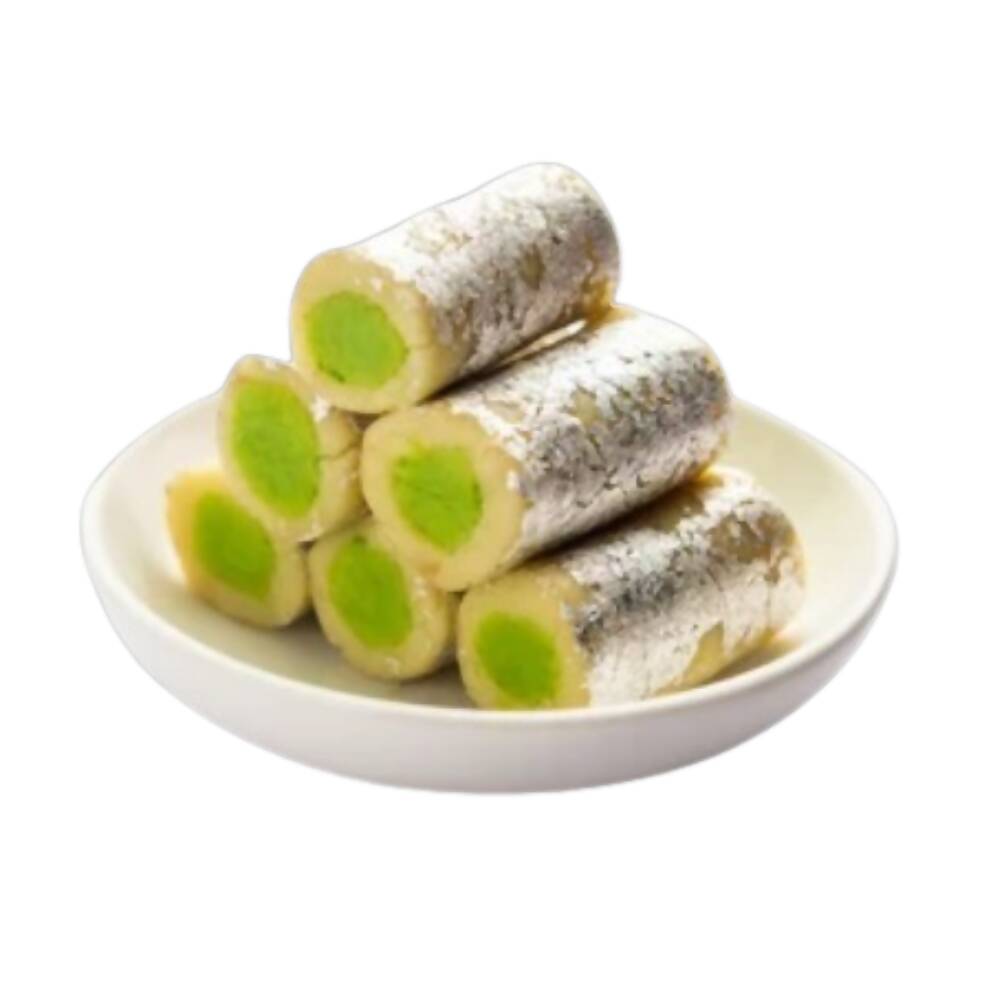 Godavari Vantillu Kaju Roll (Cashew Pistha Roll) | Grocsy