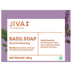 Jiva Ayurveda Basil Bathing Soap | Grocsy