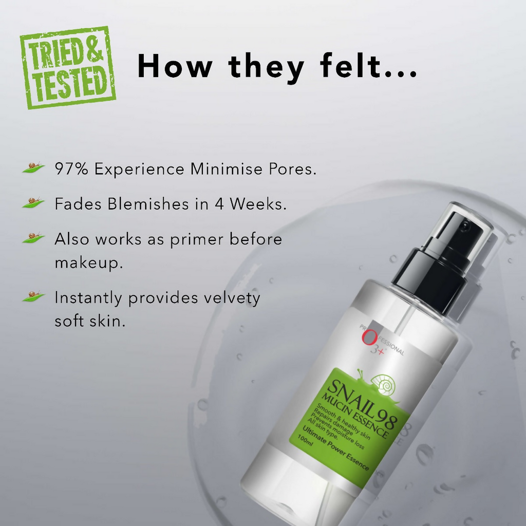 Professional O3+ Snail 98 Mucin Essence | Grocsy