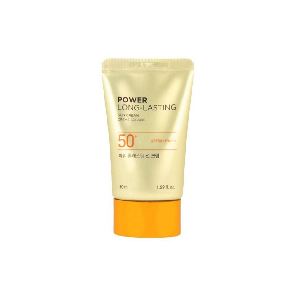 The Face Shop Power Long-Lasting SPF 50+ Pa+++ Tinted Sunscreen | Grocsy