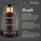 Coronation Herbal Activated Charcoal Body Wash | Grocsy