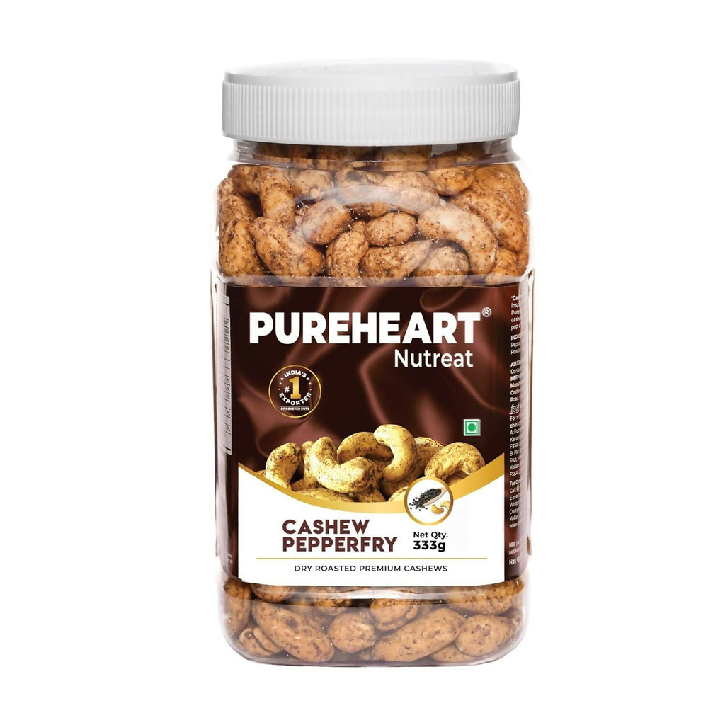 Pureheart Nutreat Pepperfry Cashews | Grocsy
