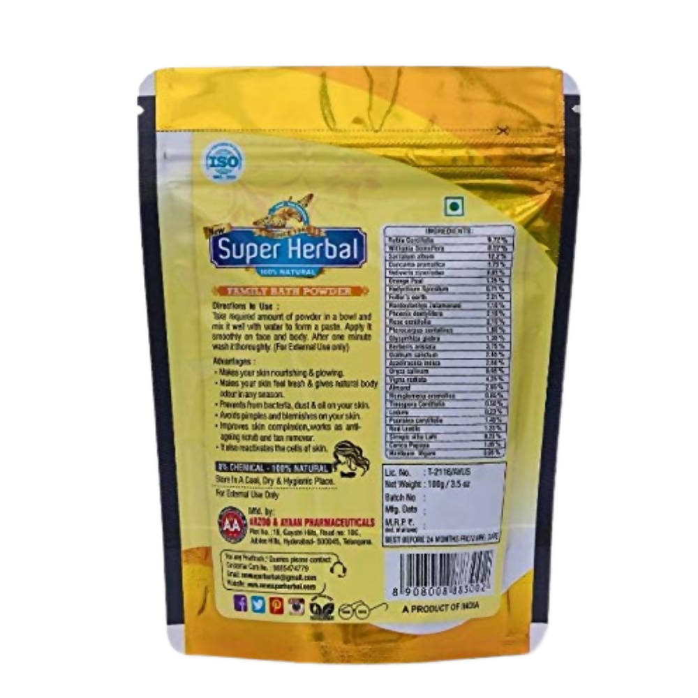 Super Herbal Prime Family Bath Powder | Grocsy