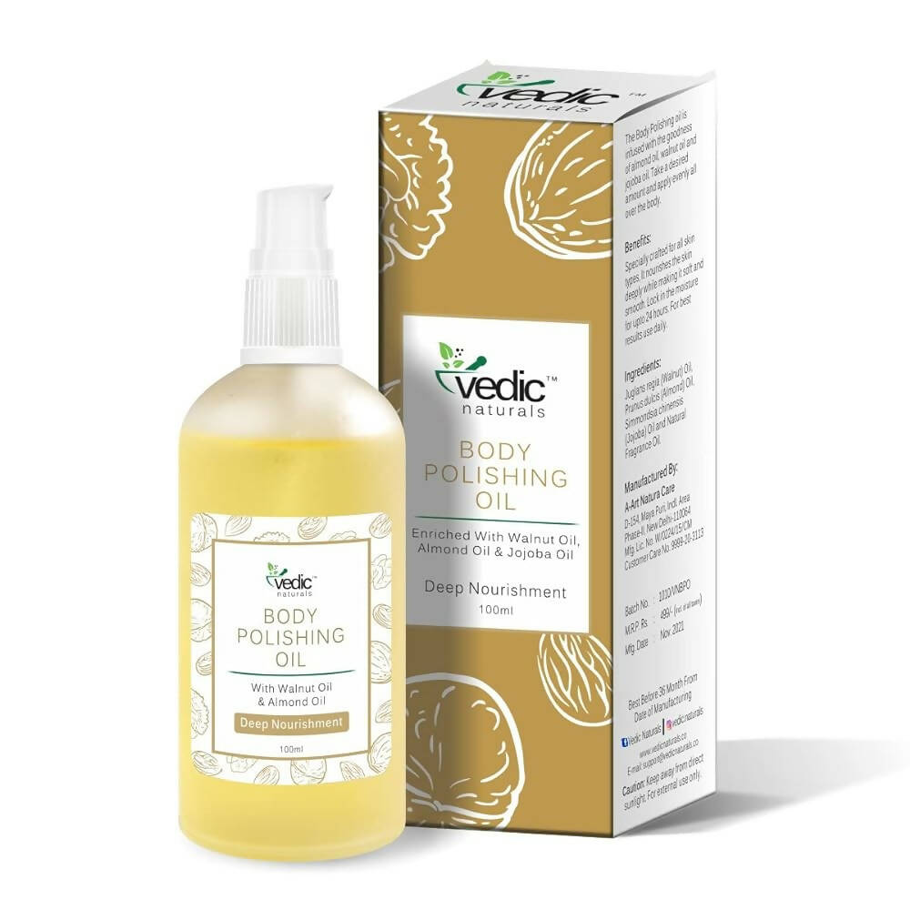 Vedic Naturals Body Polishing Oil | Grocsy