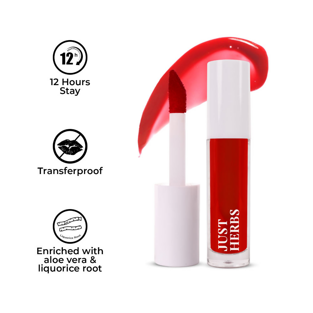 Just Herbs Water Baby Lip & Cheek Tint - Peachy Please | Grocsy