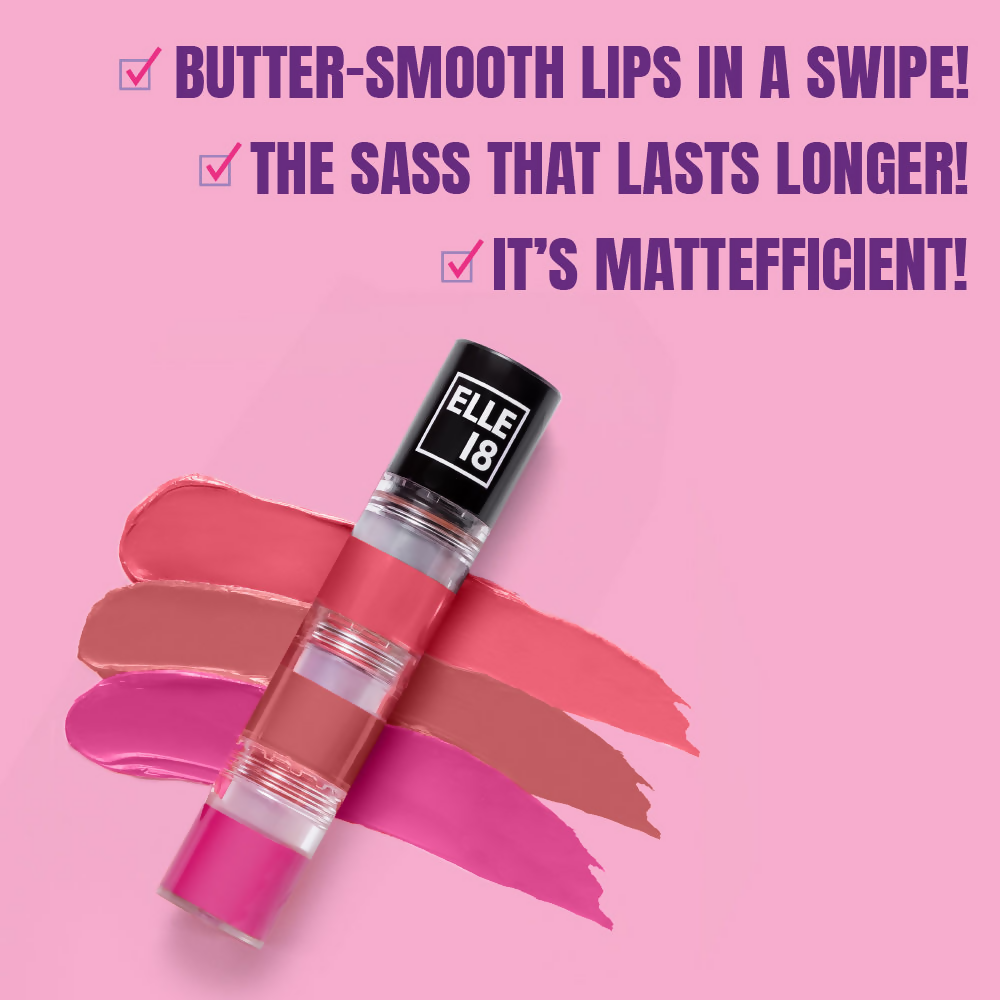 Elle 18 Lit Lip Stack Liquid Lipstick - Music Fest | Grocsy