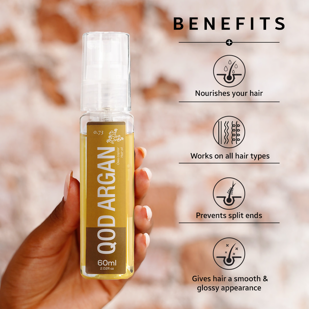 QOD Professional Pro Argan Hair Oil | Grocsy