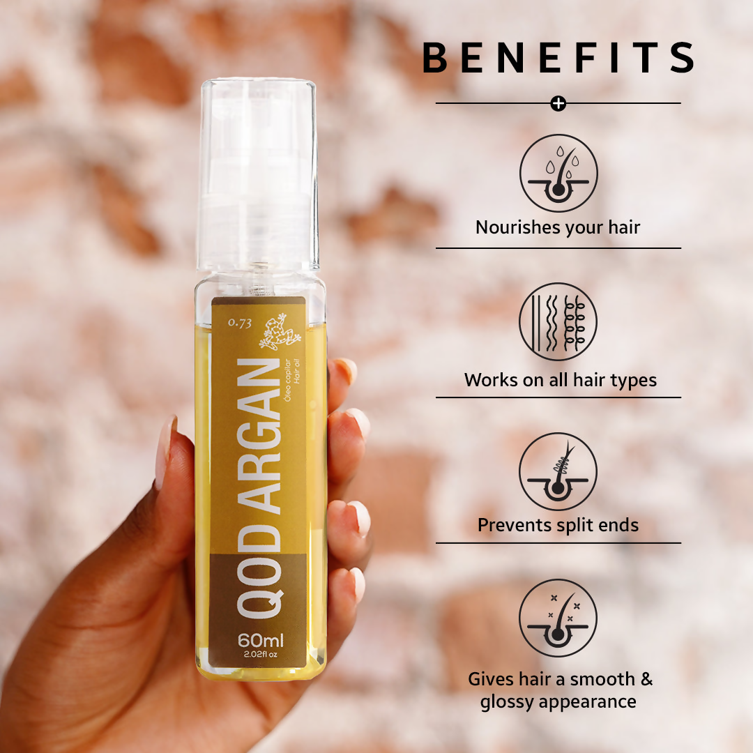 QOD Professional Pro Argan Hair Oil | Grocsy