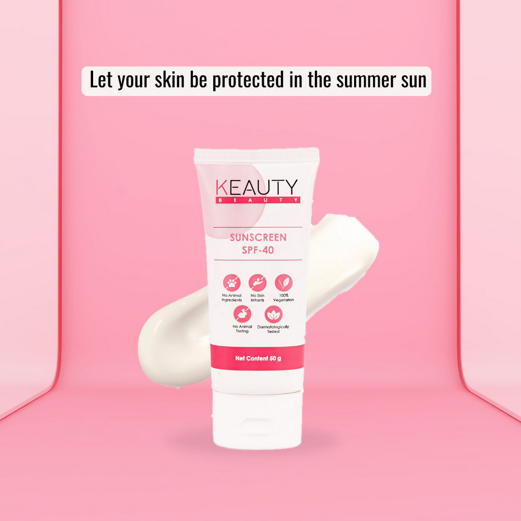 Keauty Beauty Sunscreen SPF - 40 | Grocsy