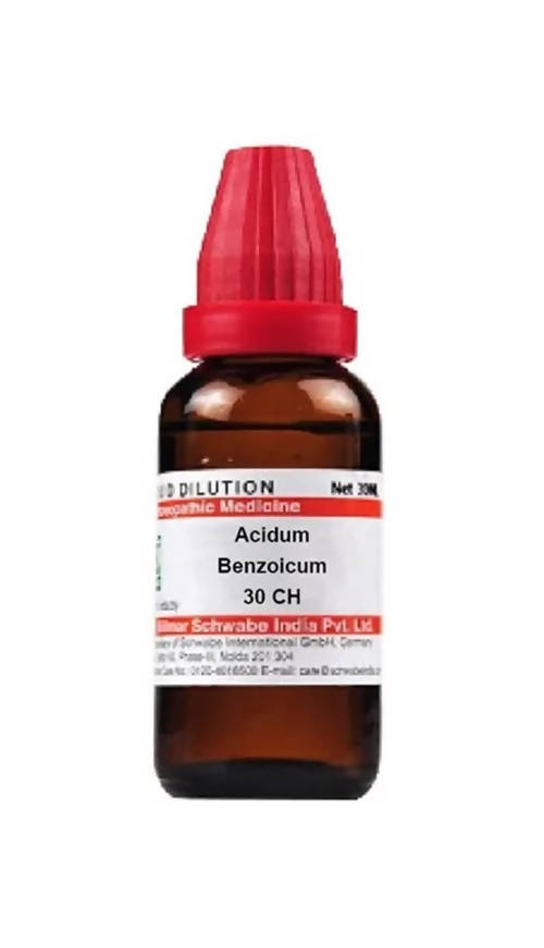 Dr. Willmar Schwabe India Acidum Benzoicum Dilution | Grocsy