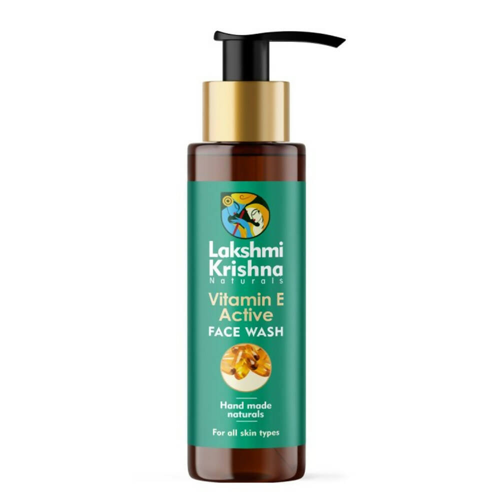 Lakshmi Krishna Naturals Vitamin E Active Face Wash | Grocsy