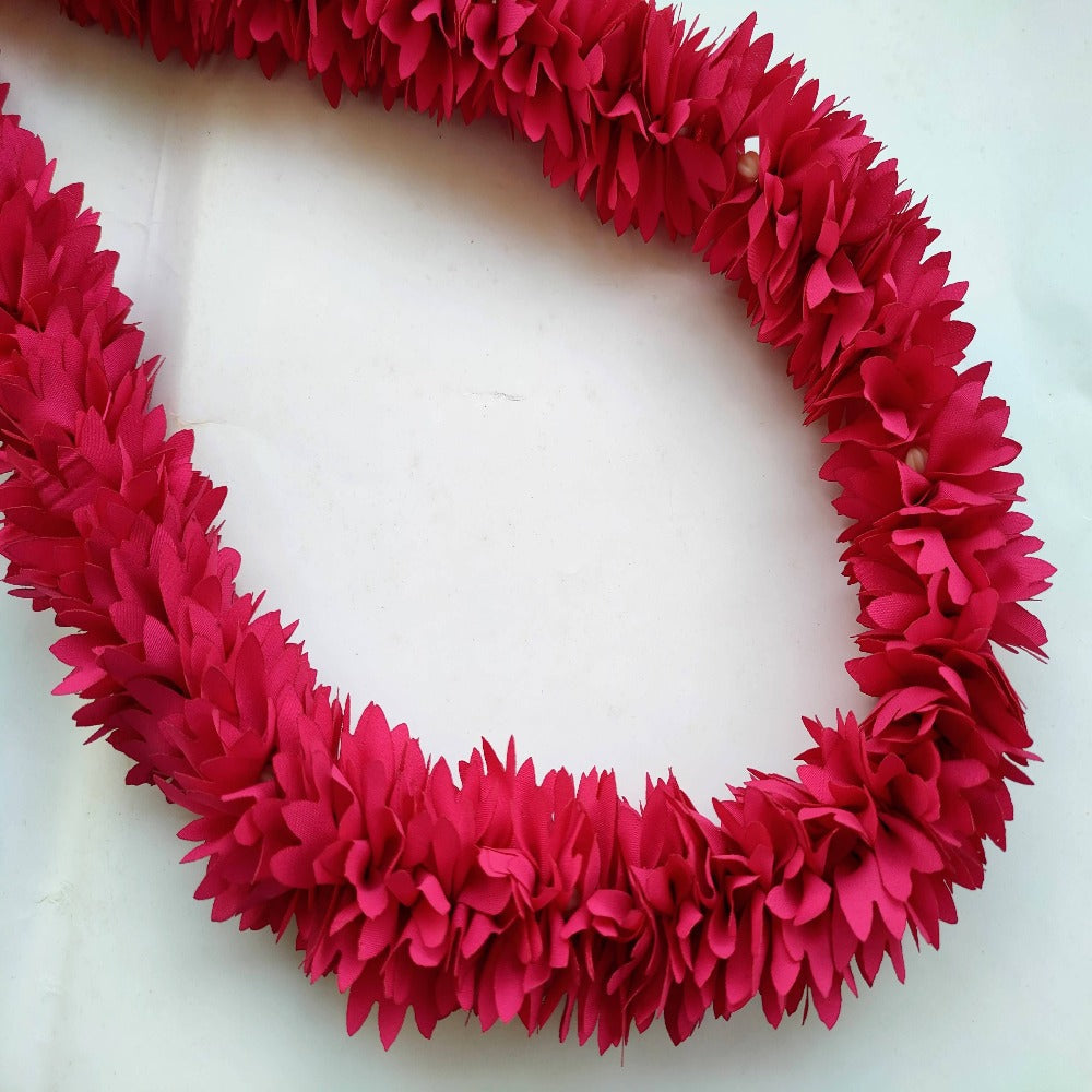 Pink Fabric Reusable Garland For God Frames | Grocsy