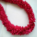 Pink Fabric Reusable Garland For God Frames | Grocsy