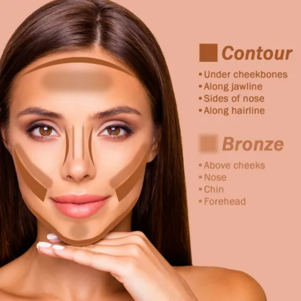 NY Bae Pro Contour & Bronze - Deep Brown 01 | Grocsy
