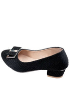 Tiny Bugs Girls Party Wear Ballerinas - Black | Grocsy