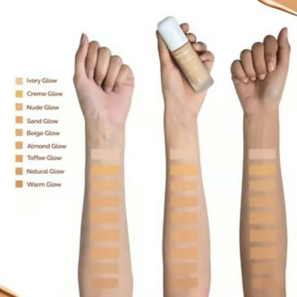 Mamaearth Glow Serum Foundation-Natural Glow | Grocsy