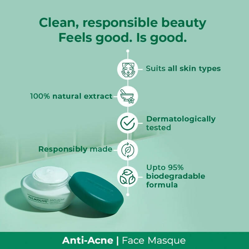 Palmolive Anti Acne Purifying Face Masque | Grocsy