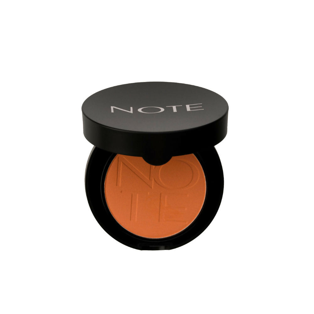 Note Cosmetique Luminous Silk Compact Blusher - 03 Coral | Grocsy