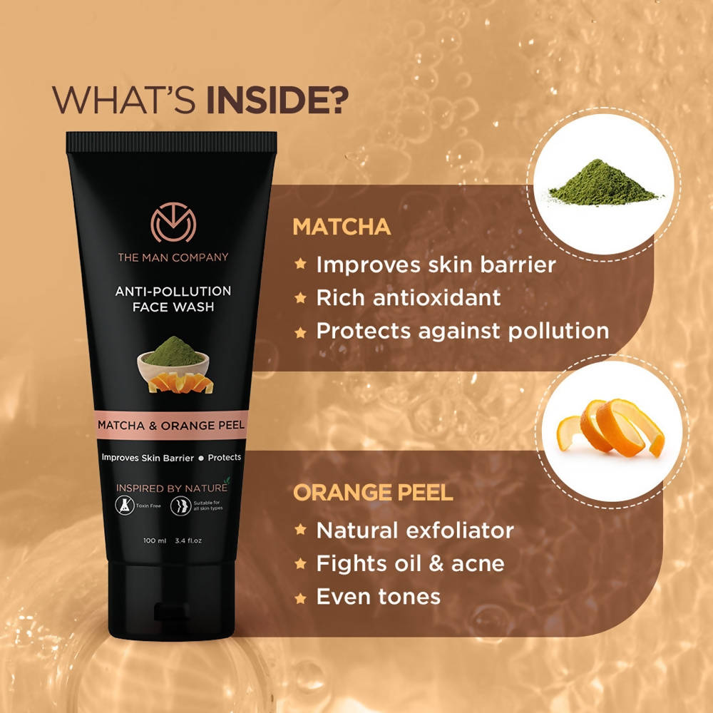 The Man Company Anti-Pollution Face Wash | Grocsy
