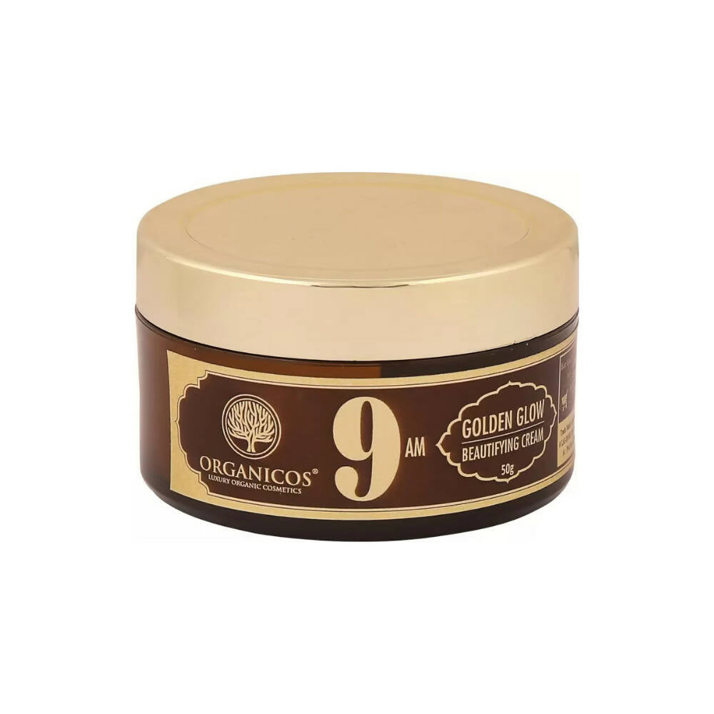 Organicos 9AM Golden Glow Beautifying Day Cream | Grocsy
