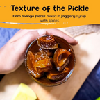FarmDidi Sweet Mango Pickle with Jaggery - Sweet Mango | Grocsy