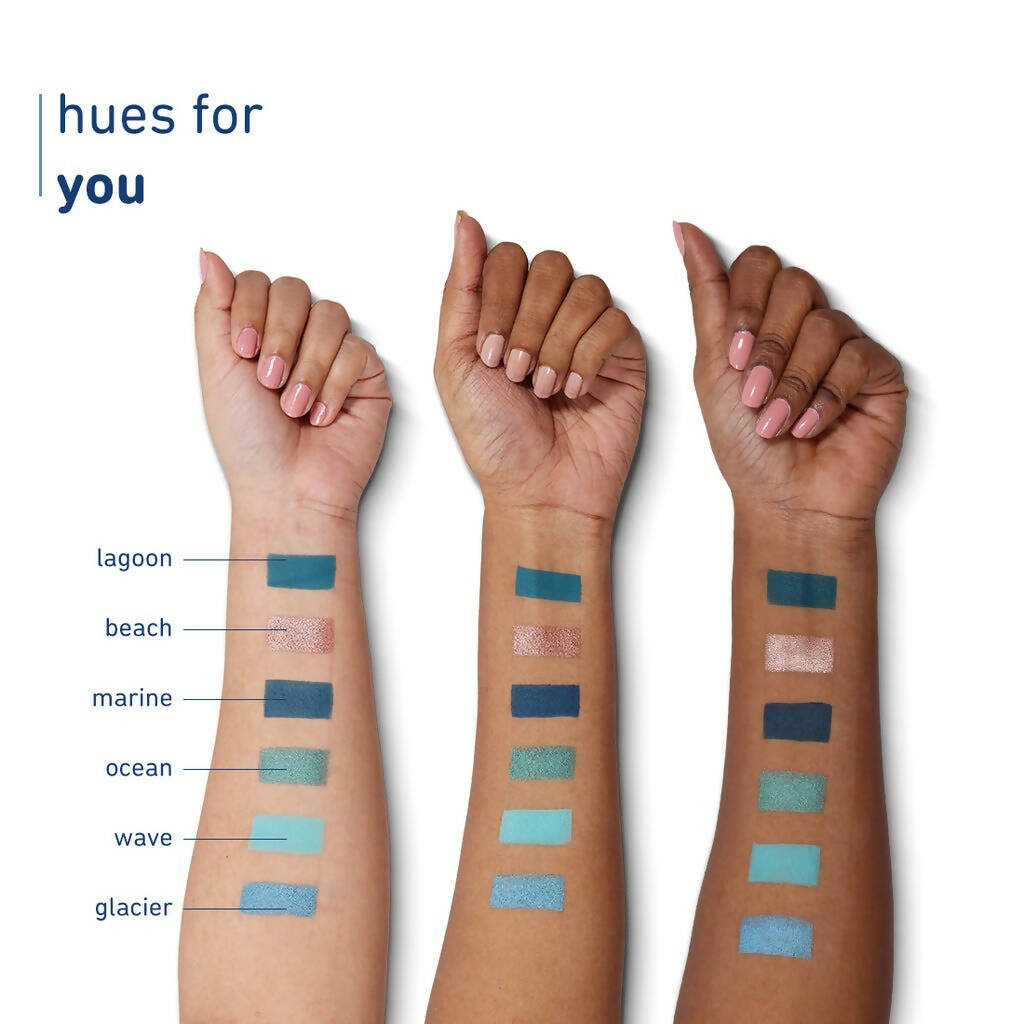 Plum In Your Element Eyeshadow Palette Easy to Blend 6-in-1 Palette 02 Water | Grocsy