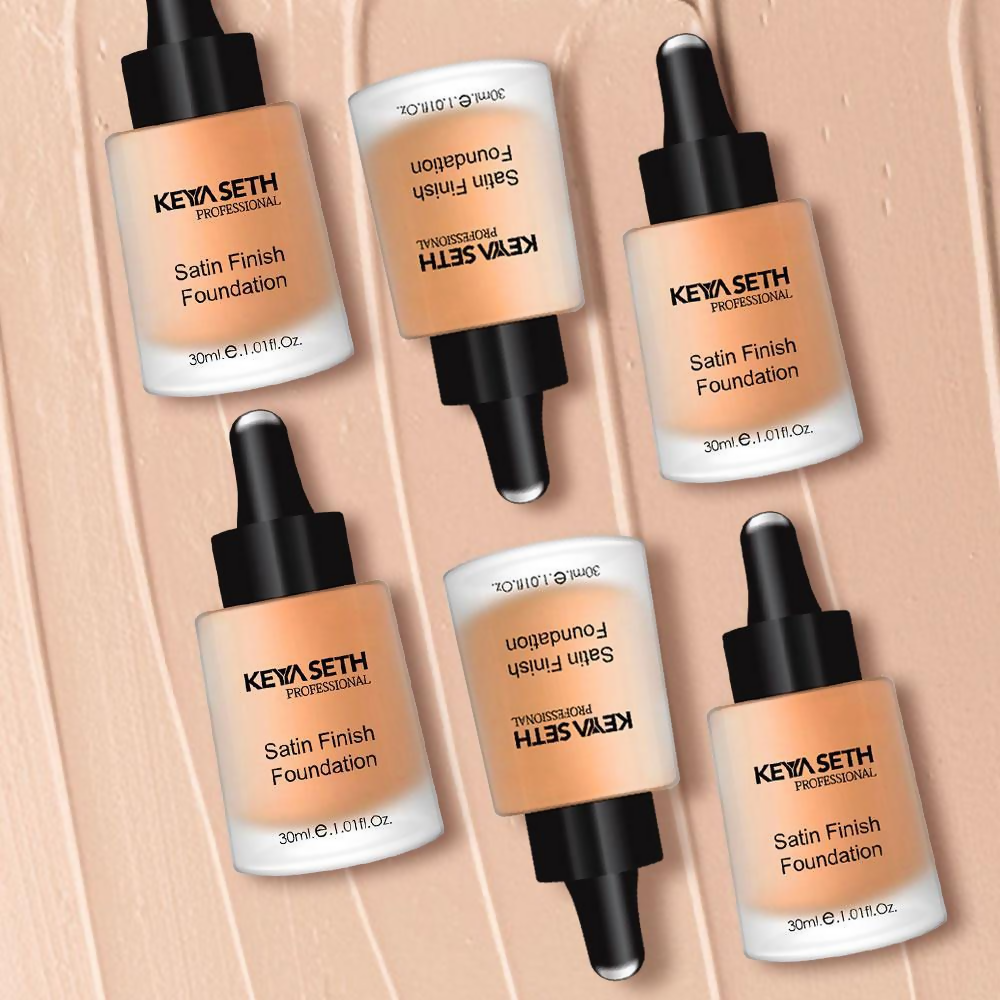 Keya Seth Aromatherapy Professional Satin Finish Foundation - Shade 3 | Grocsy