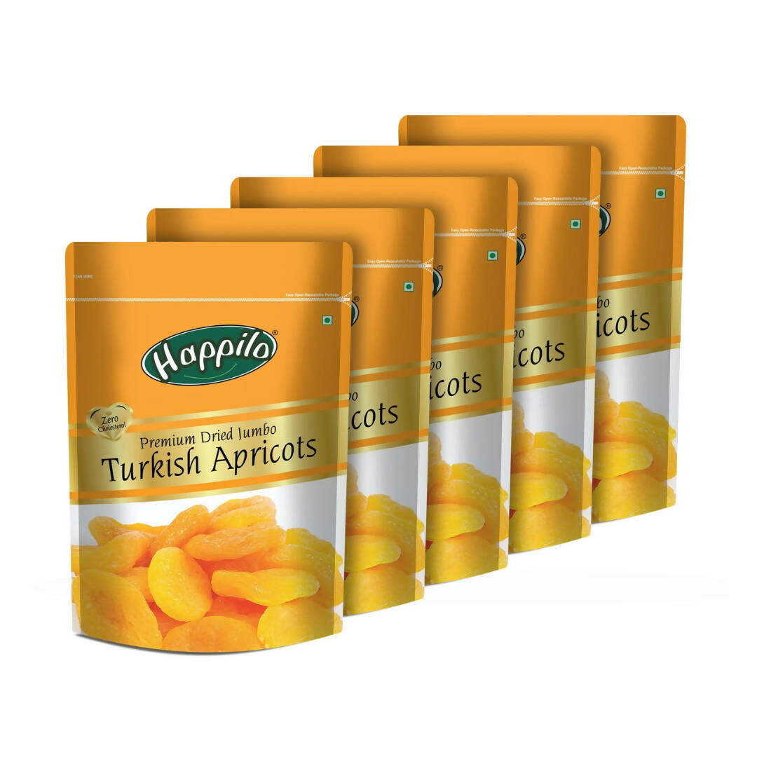 Happilo Premium Dried Turkish Apricots | Grocsy