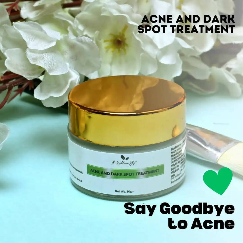 The Wellness Shop Acne and Dark Spot Treatment Cream | Grocsy