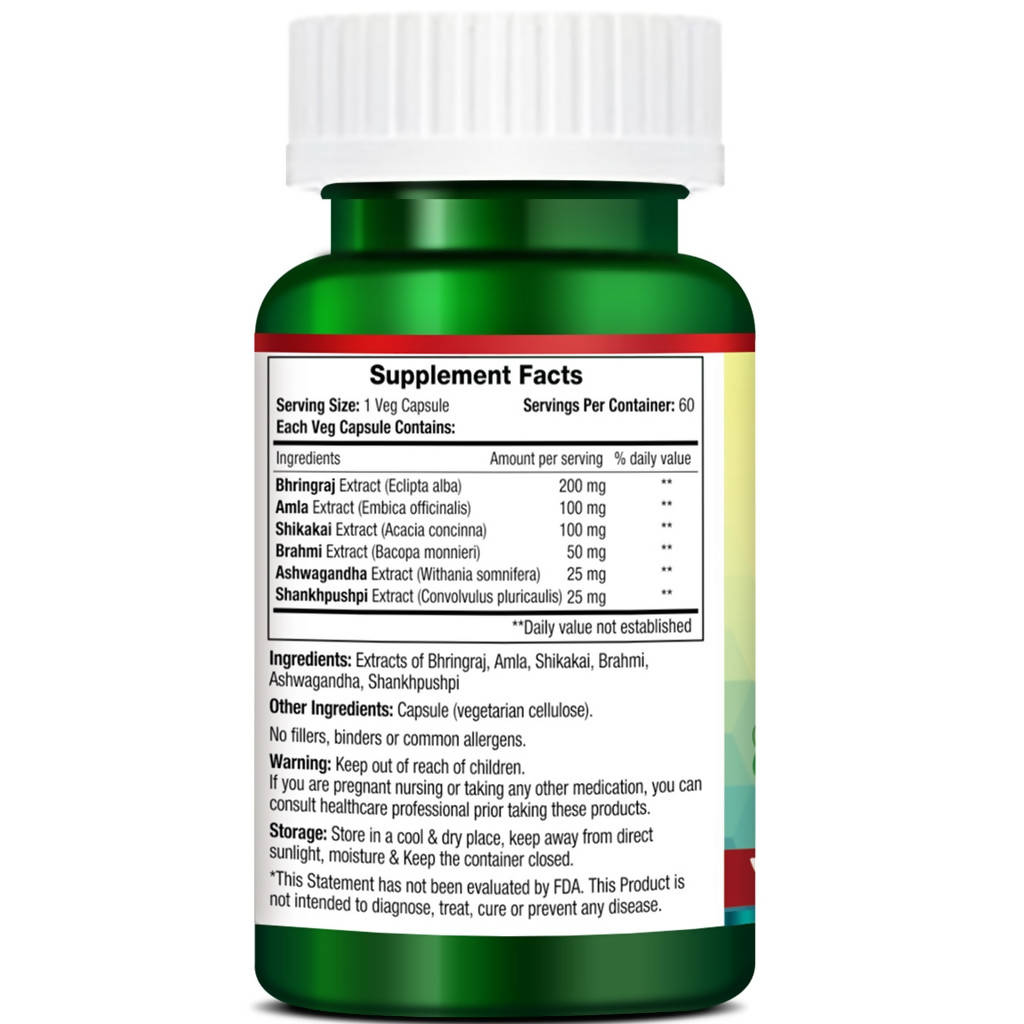 Morpheme Remedies Hair Vital Glow Capsules | Grocsy