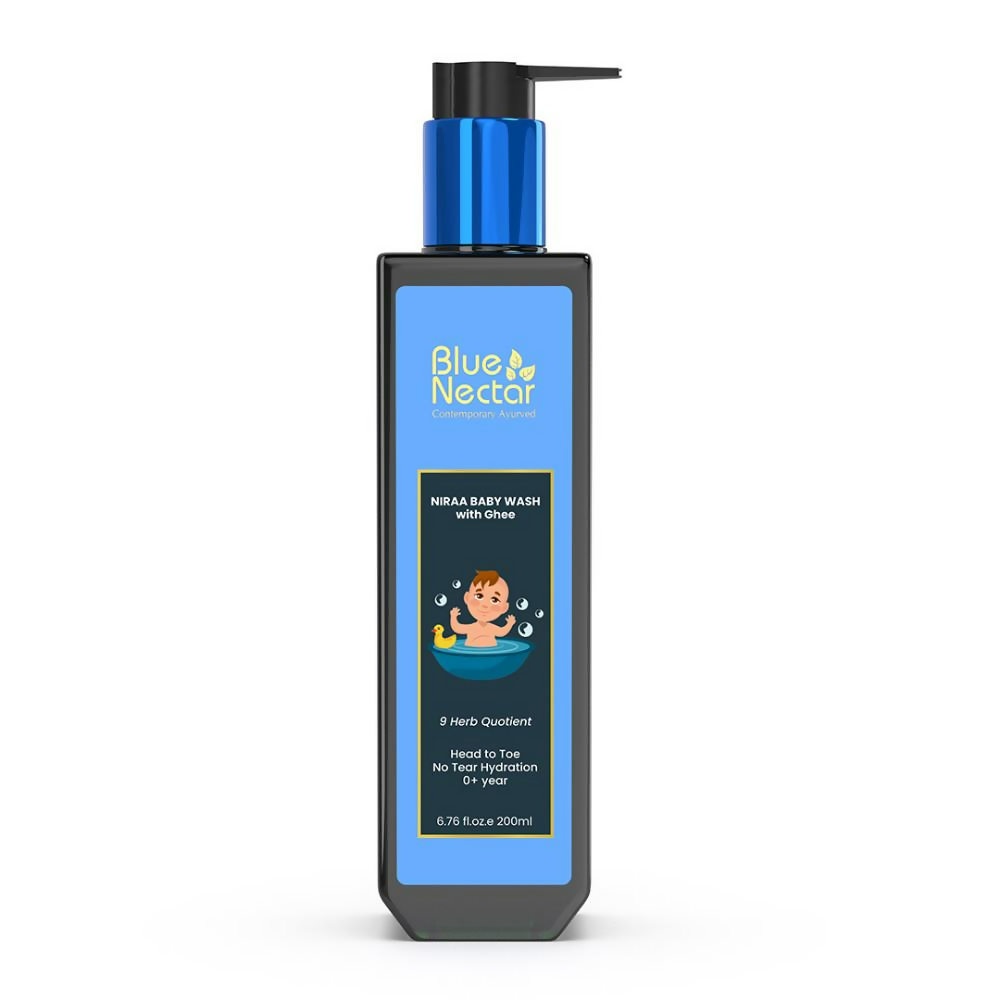 Blue Nectar Niraa Baby Body Wash With Organic Ghee | Grocsy