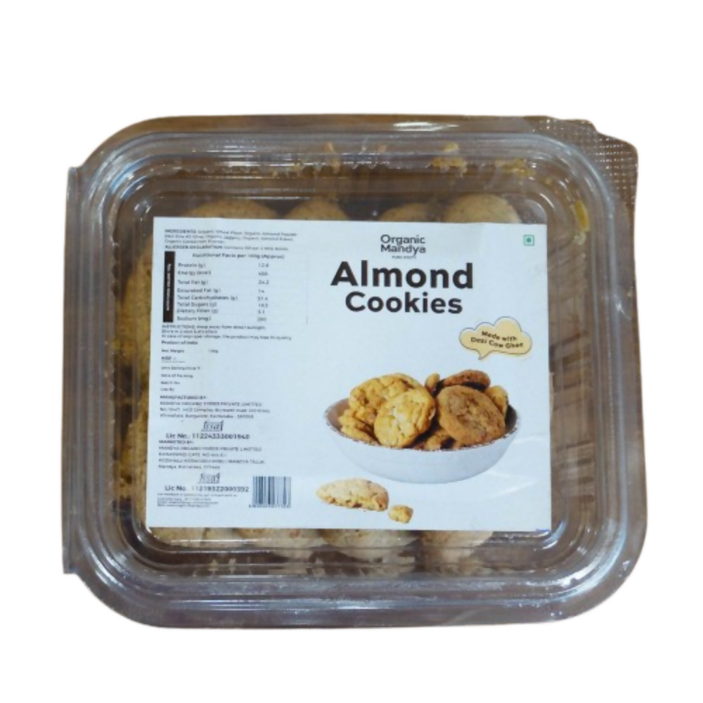 Organic Mandya Almond Cookie | Grocsy