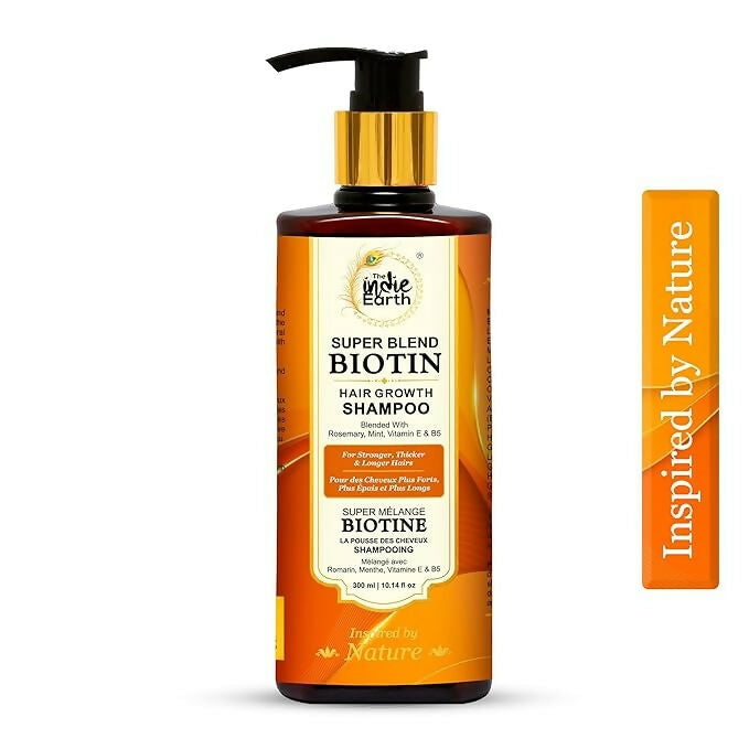 The Indie Earth Rosemary Mint Biotin Hair Shampoo | Grocsy