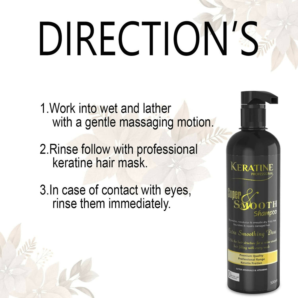 Keratine Professional Super Soft Smooth Shampoo | Grocsy