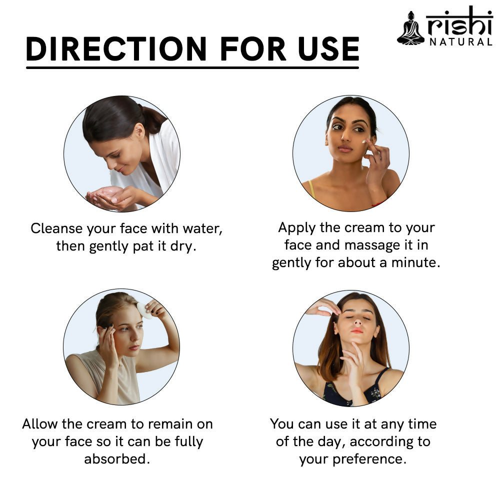 Rishi Natural Skin Whitening Cream | Grocsy